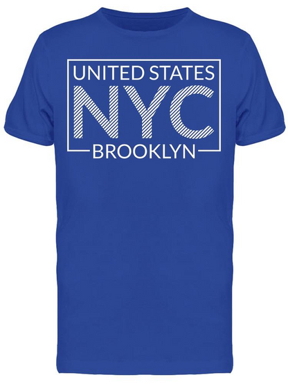 United States, N.Y.C. Banner Tee Men's -Image by Shutterstock