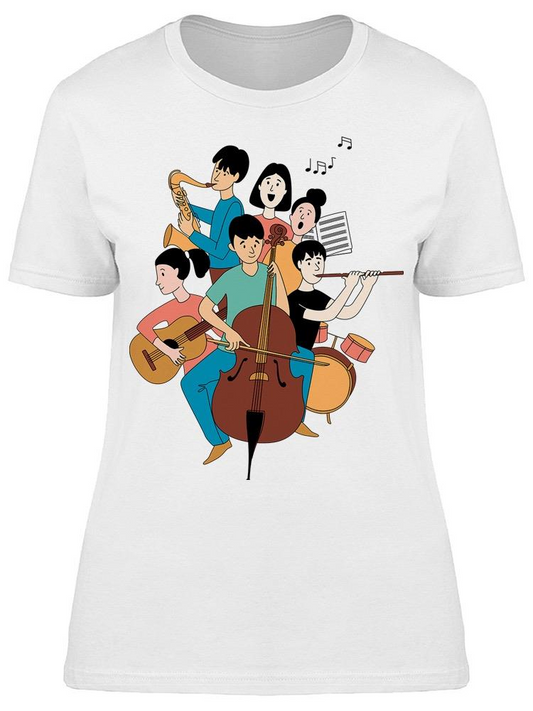 Music School Orchestra  Tee Women's -Image by Shutterstock