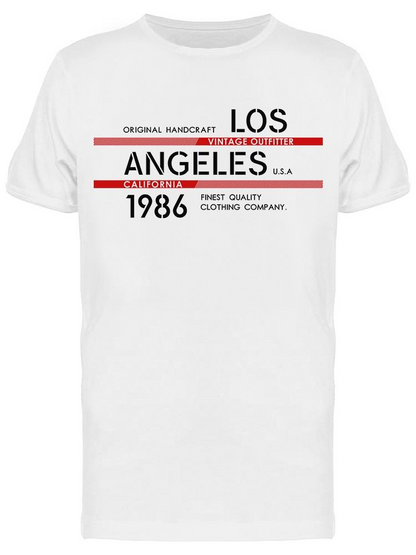 Los Angeles Original Handcraft Tee Men's -Image by Shutterstock