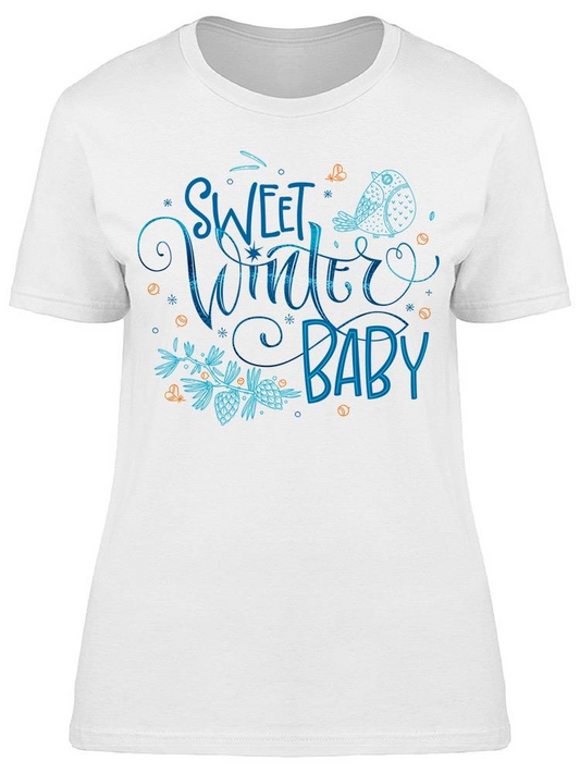 Sweet Winter Baby Tee Women's -Image by Shutterstock