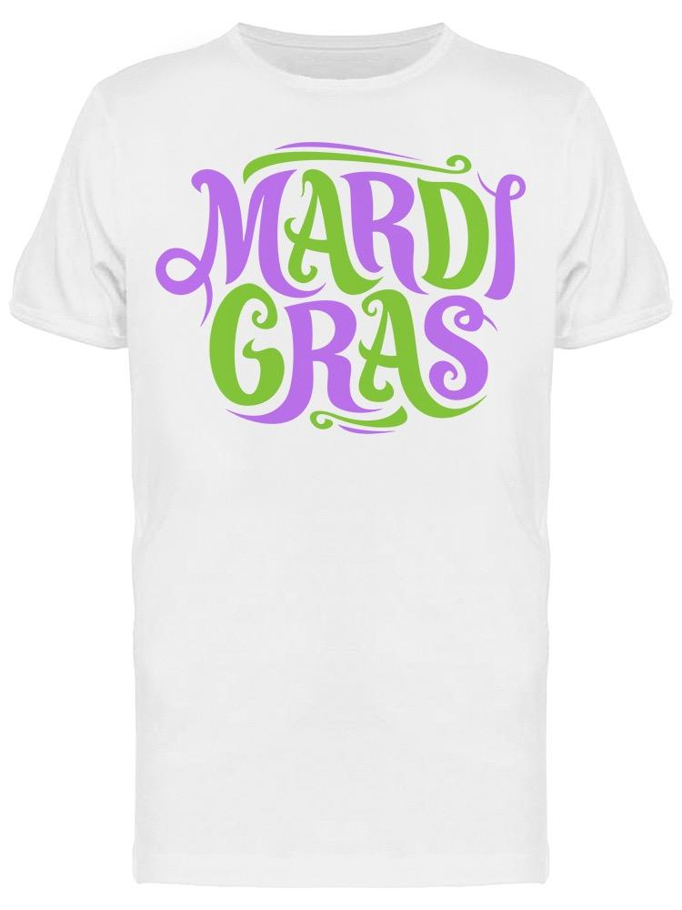 Mardi Gras Symbol In The Uper  Tee Men's -Image by Shutterstock