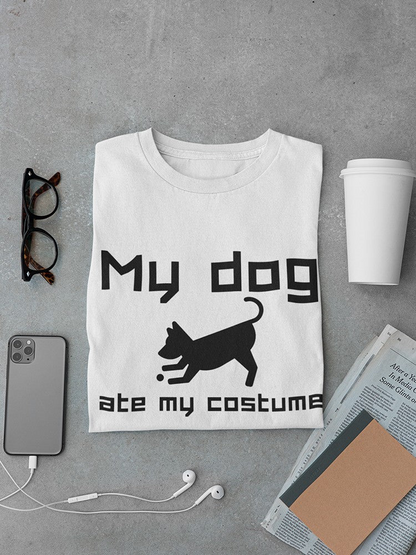 "My dog ate my costume" Men's T-shirt