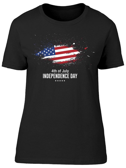 Fourth Of July. Independence   Tee Women's -Image by Shutterstock