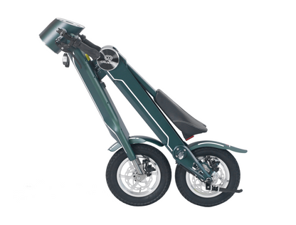 The Limited Edition Cruzaa Electric Scooter - 45km Range & 35kmh Top Speed Cruzaa Built in Bluetooth & Speakers + USB - Magno Green