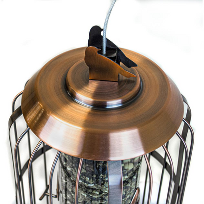 Outdoor Leisure Products Deluxe Bird Feeder in Copper