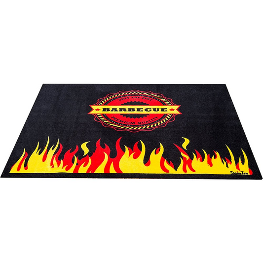 Doortex® Flame Design Fire Retardant BBQ Mat - 39" x 60"