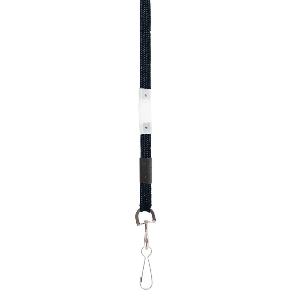 SICURIX Breakaway Lanyard - 12 / Box - 36" Length - Black - Nylon