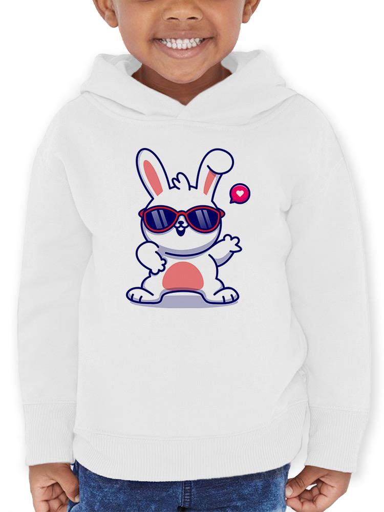 Cool Bunny W Sunglasses Hoodie -Image by Shutterstock