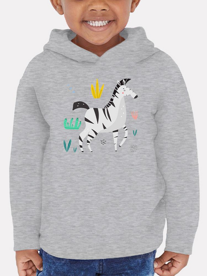 Zebra Doodle Safari Hoodie -Image by Shutterstock