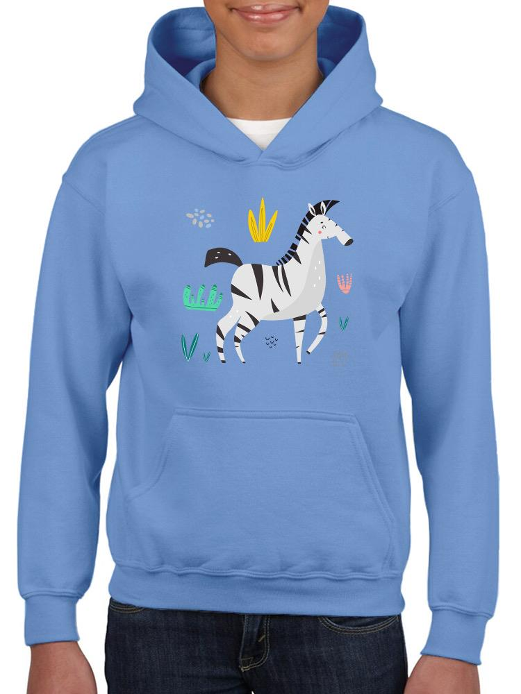 Zebra Doodle Safari Hoodie -Image by Shutterstock