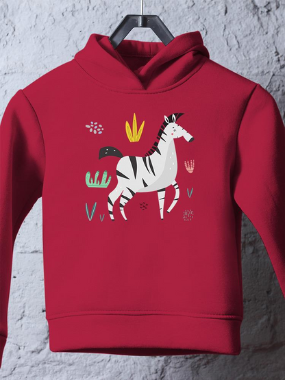 Zebra Doodle Safari Hoodie -Image by Shutterstock