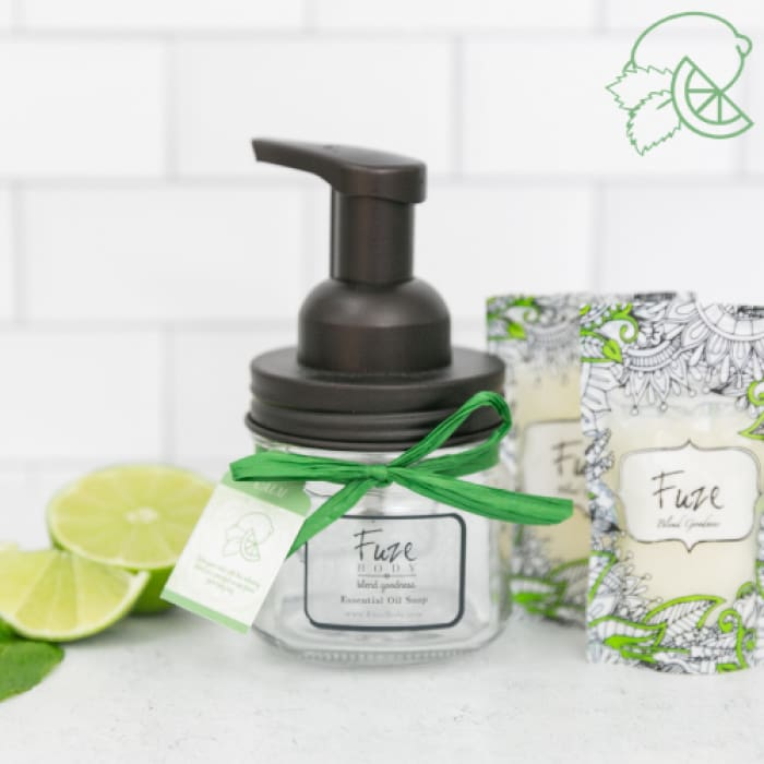 Foaming Essential Oil Hand Soap - Calm Mojito