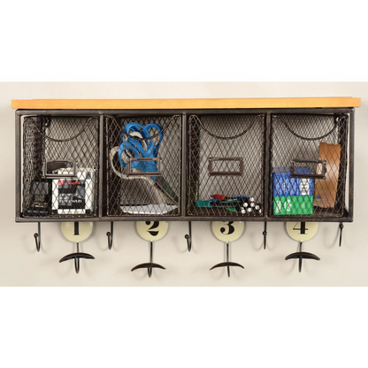 Four Basket Wall Organizer