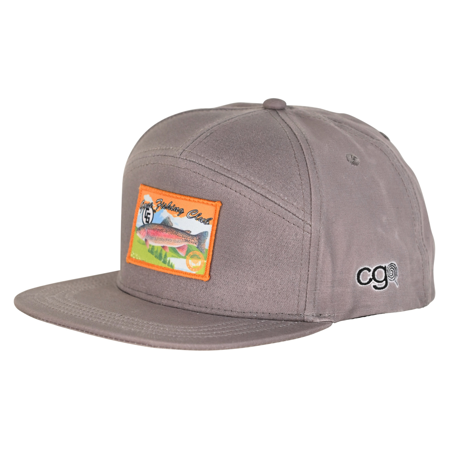 7 Panel Hat_Gone Fishing