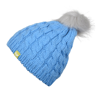 Kids Fleece Lined Snow Bunny Beanie