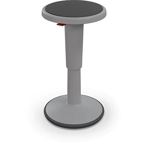 Hierarchy Height Adjustable Grow Stool- Tall Stool (Grey)