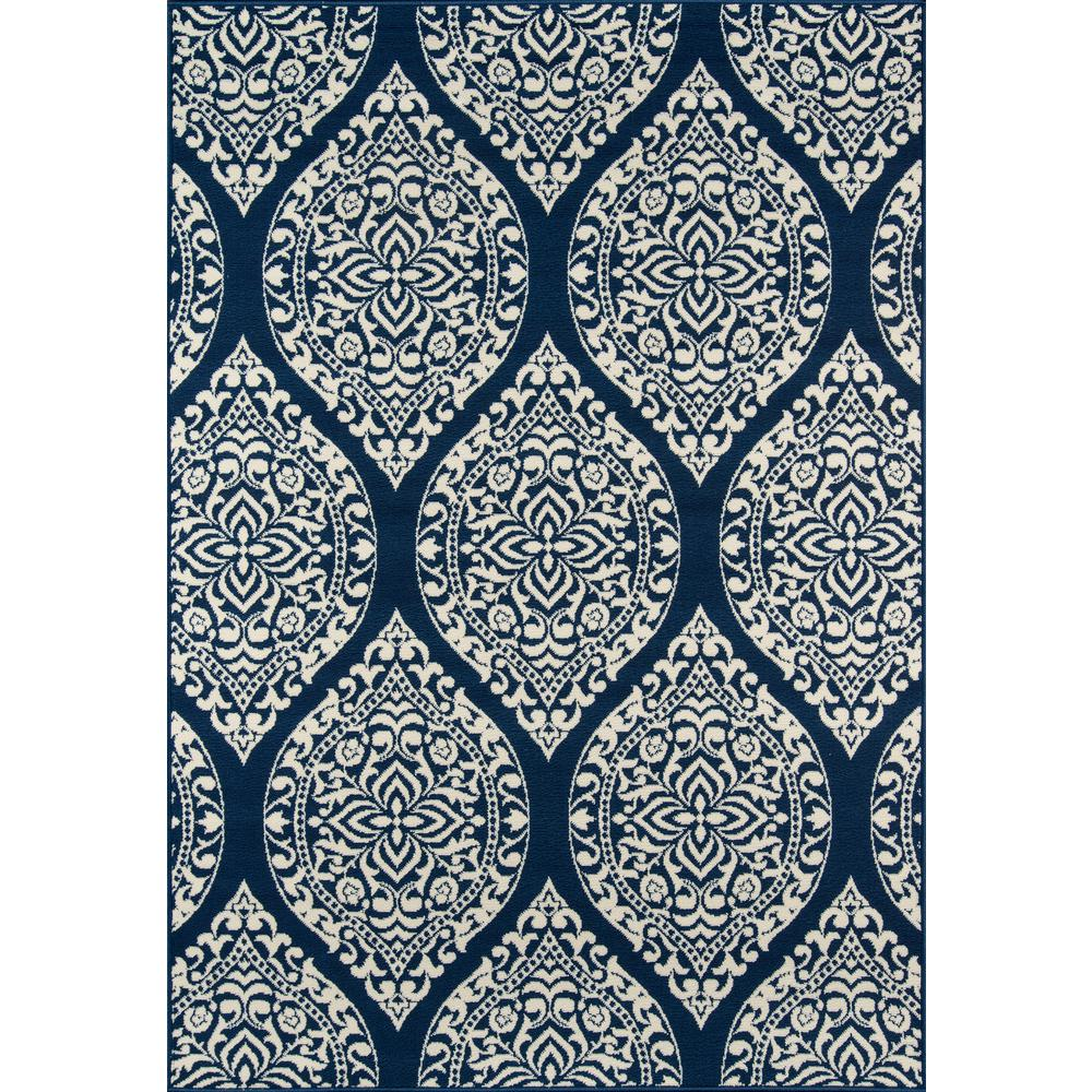 Baja Area Rug, Navy, 3'11" X 5'7"