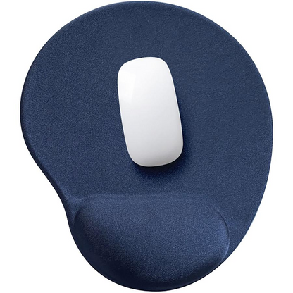 Compucessory Gel Mouse Pads - 9" x 10" x 1" Dimension - Blue - Gel - 1 Pack