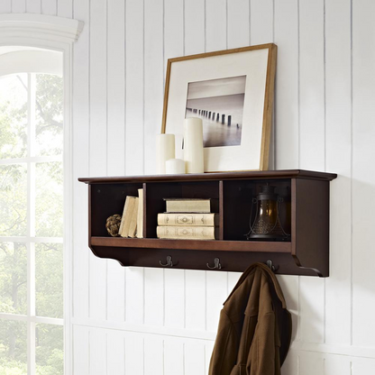 Brennan Storage Shelf Mahogany