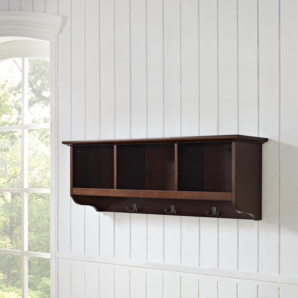 Brennan Storage Shelf Mahogany