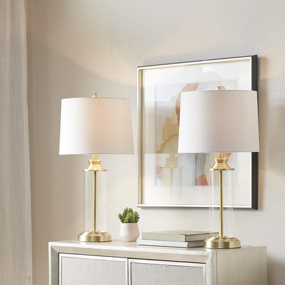 Clarity  Table Lamp - 2Pc Set, Gold