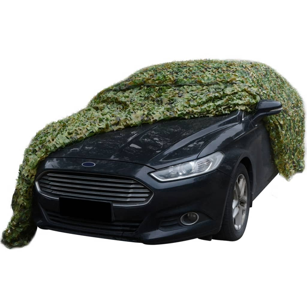 vidaXL Camouflage Net with Storage Bag 9.8'x9.8'