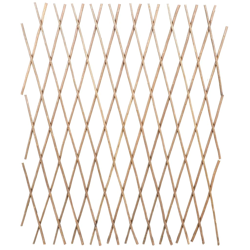 vidaXL Willow Trellis Fence 5 pcs 70.9"x35.4"