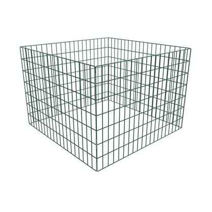 vidaXL Square Mesh Garden Composter 39.4"x39.4"x27.6"