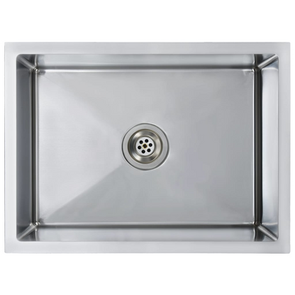 vidaXL Handmade Kitchen Sink Stainless Steel