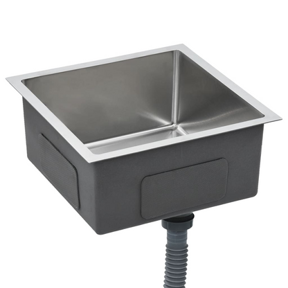 vidaXL Handmade Kitchen Sink Stainless Steel