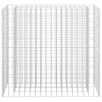 vidaXL Gabion Raised Bed Galvanized Steel 35.4"x11.8"x35.4"