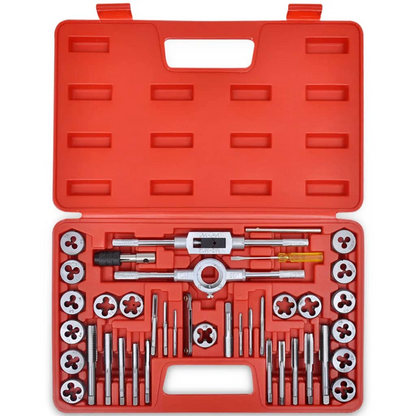 vidaXL 40 pcs Tap and Die Set