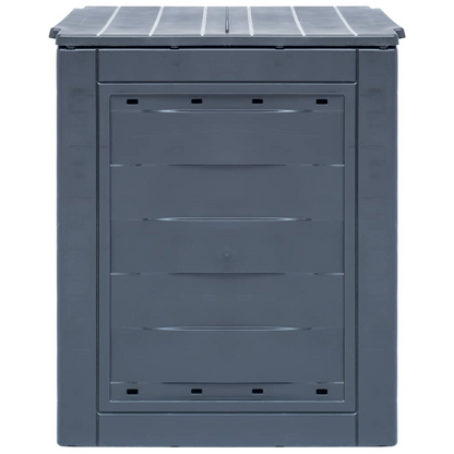 vidaXL Garden Composters 3 pcs Gray 23.6"x23.6"x28.7" 206.1 gal