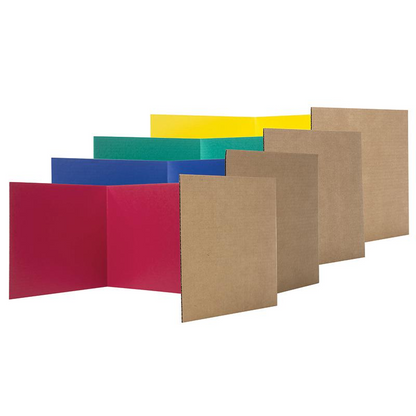 PRIVACY SHIELD ASSORTED COLORS 24CT 18H X 48W