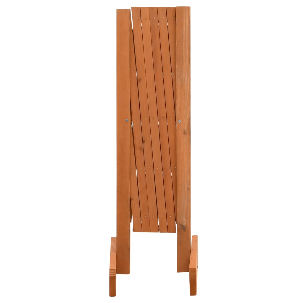 vidaXL Garden Trellis Fence Orange 47.2"x23.6" Solid Firwood