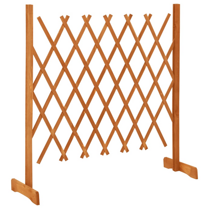 vidaXL Garden Trellis Fence Orange 47.2"x35.4" Solid Firwood