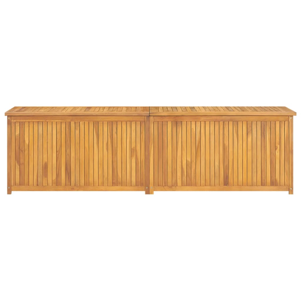 vidaXL Patio Box 78.7"x19.7"x21.7" Solid Wood Teak