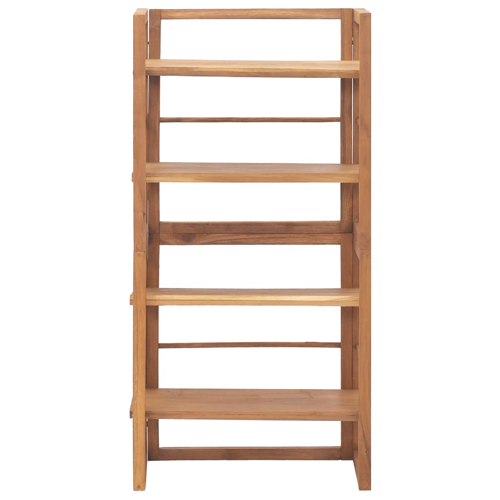 vidaXL Shelving Unit 23.6"x11.8"x47.2" Solid Teak Wood