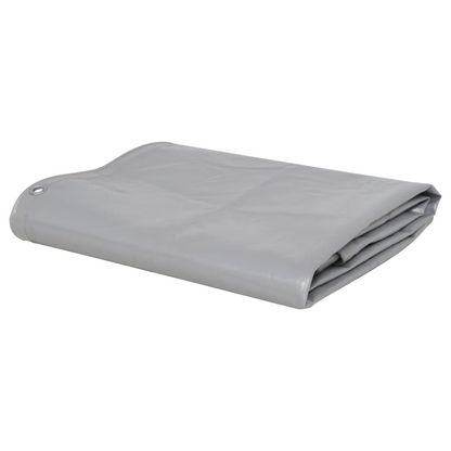 vidaXL Tarpaulin 2.1 oz/ft² 13.1'x16.4' Gray