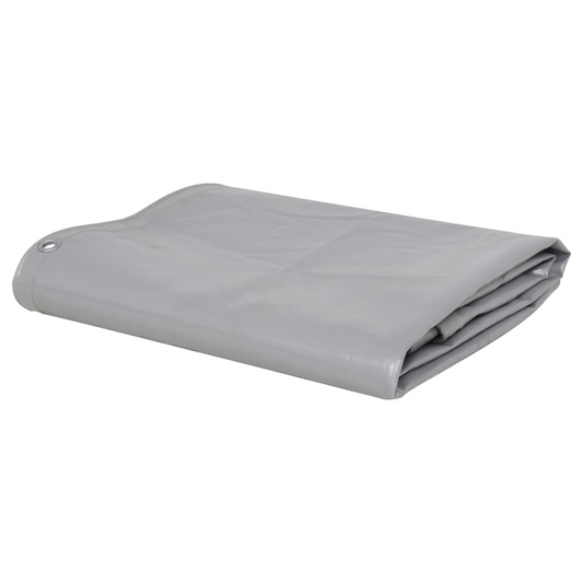 vidaXL Tarpaulin 2.1 oz/ft² 9.8'x13.1' Gray