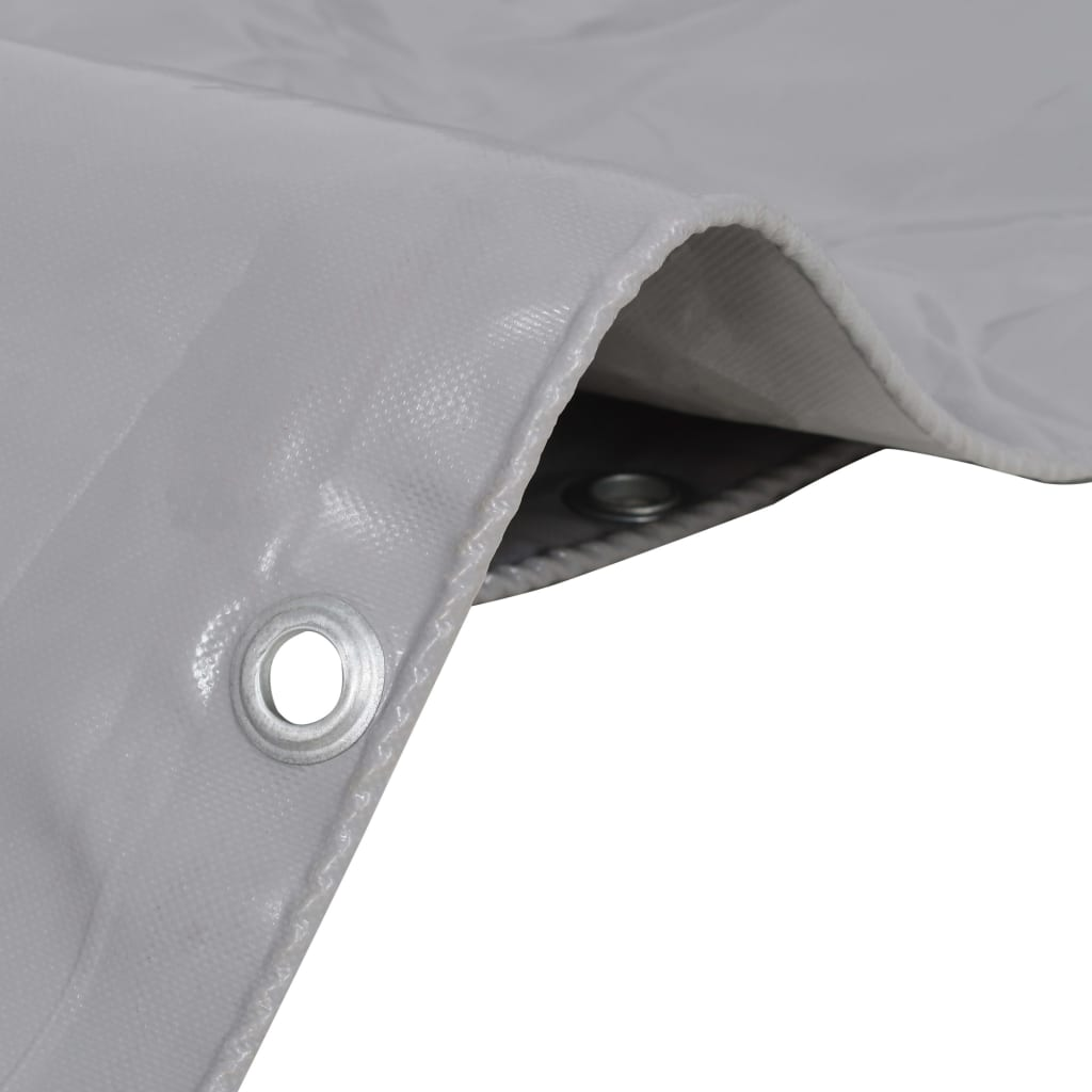 vidaXL Tarpaulin 2.1 oz/ft² 9.8'x16.4' Gray