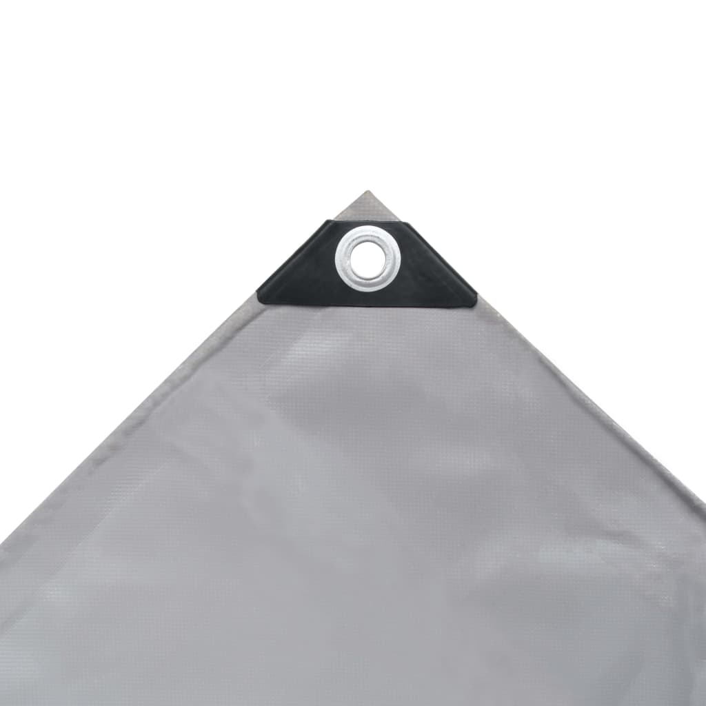 vidaXL Tarpaulin 2.1 oz/ft² 13.1'x13.1' Gray