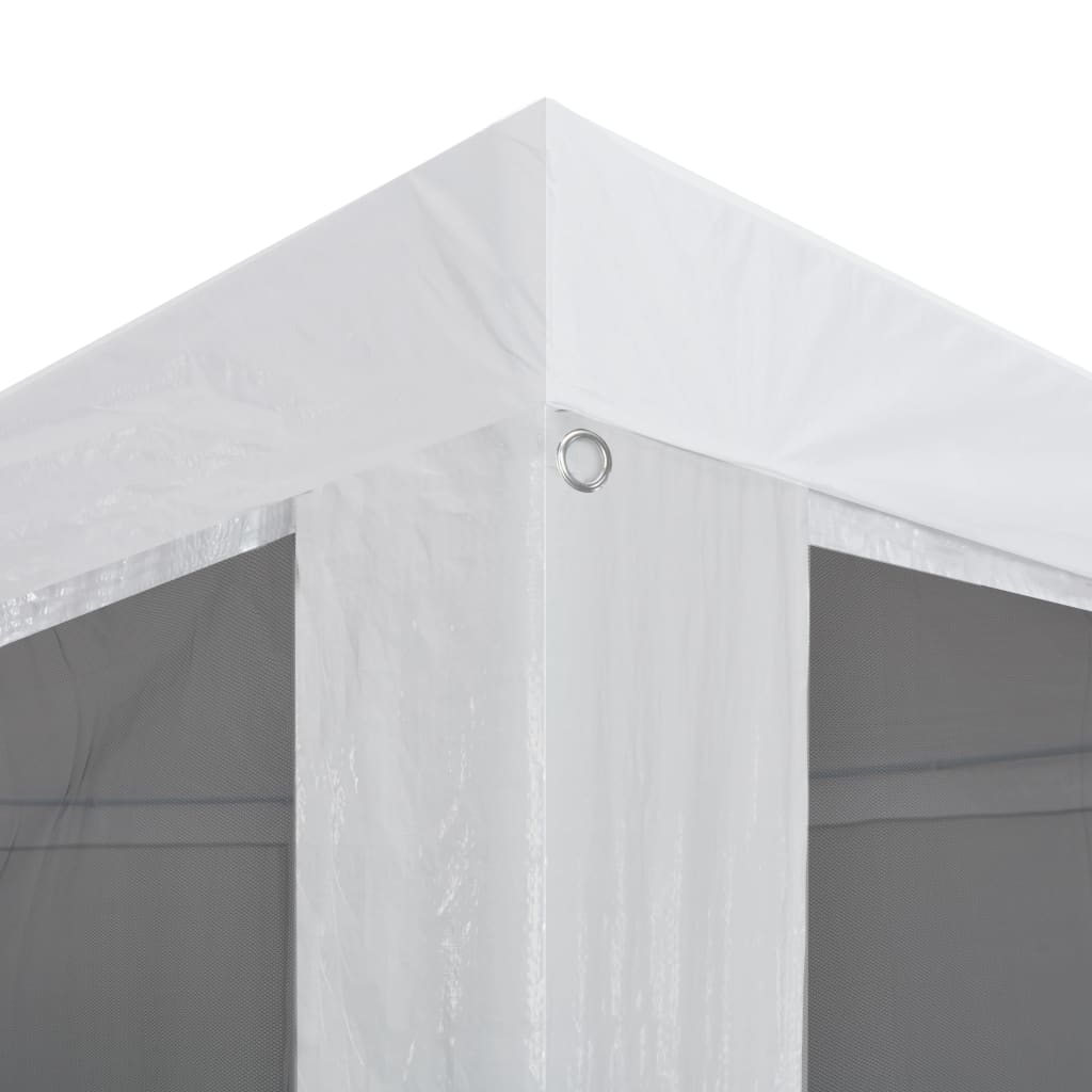 vidaXL Party Tent with 4 Mesh Sidewalls 157.5"x118.1"