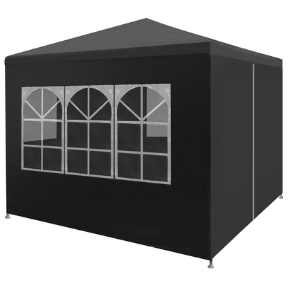 vidaXL Party Tent 9.8'x9.8' Anthracite