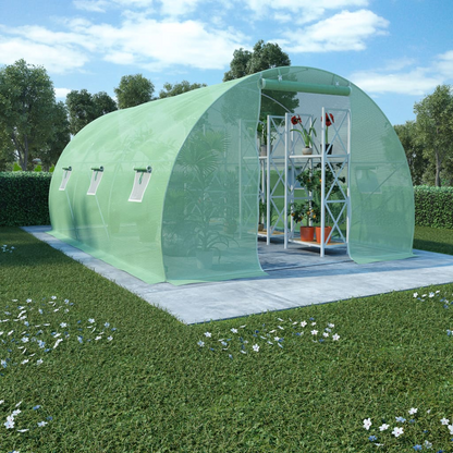 vidaXL Greenhouse145.3 ft² 177.2"x118.1"x78.7"