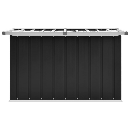 vidaXL Patio Storage Box Anthracite 42.9"x26.4"x25.6"