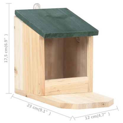 vidaXL Squirrel Houses 4 pcs Firwood