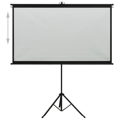 vidaXL Projection Screen with Tripod 72" 4:3