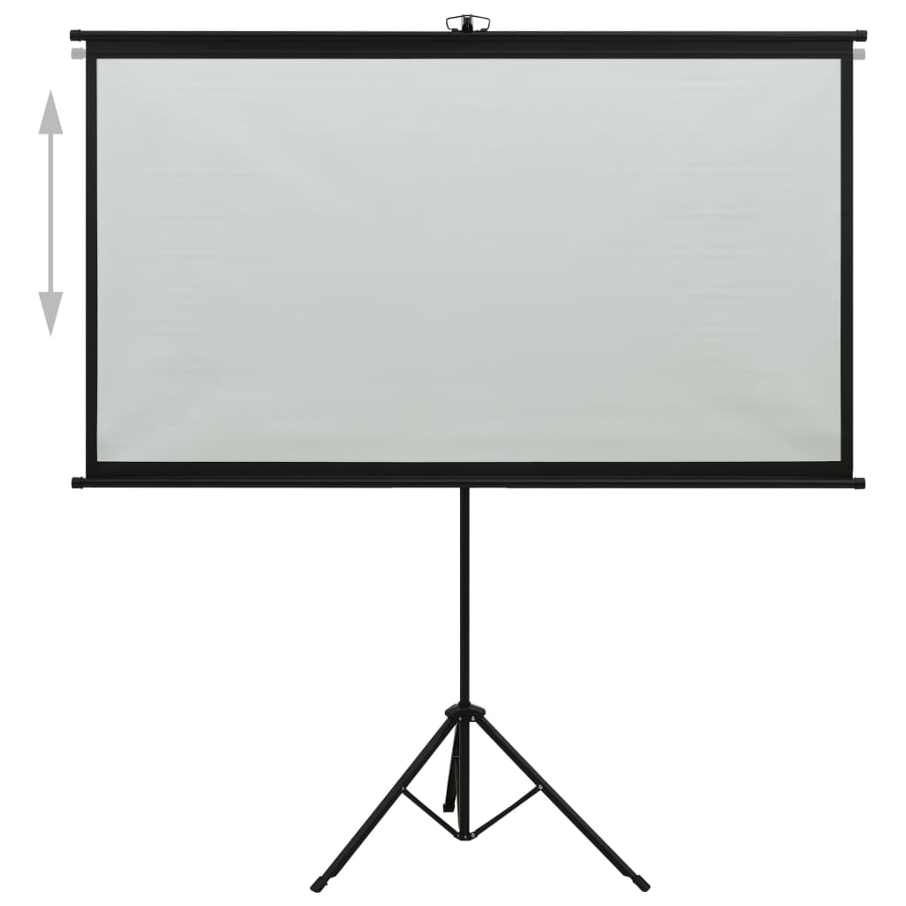 vidaXL Projection Screen with Tripod 90" 16:9