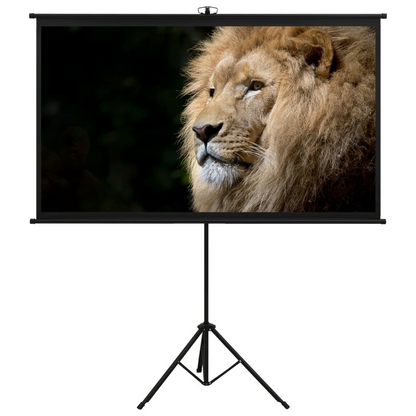 vidaXL Projection Screen with Tripod 84" 16:9